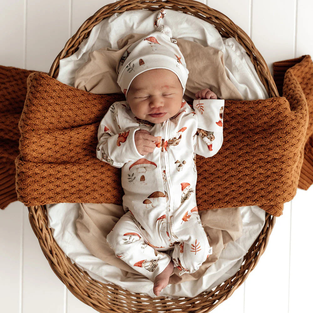 Snuggle Hunny / Snugglesuit Convertible Romper - Gnomes