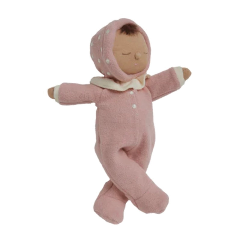 Olli Ella / Dozy Dinkum Doll - Toadstool Pip Pink