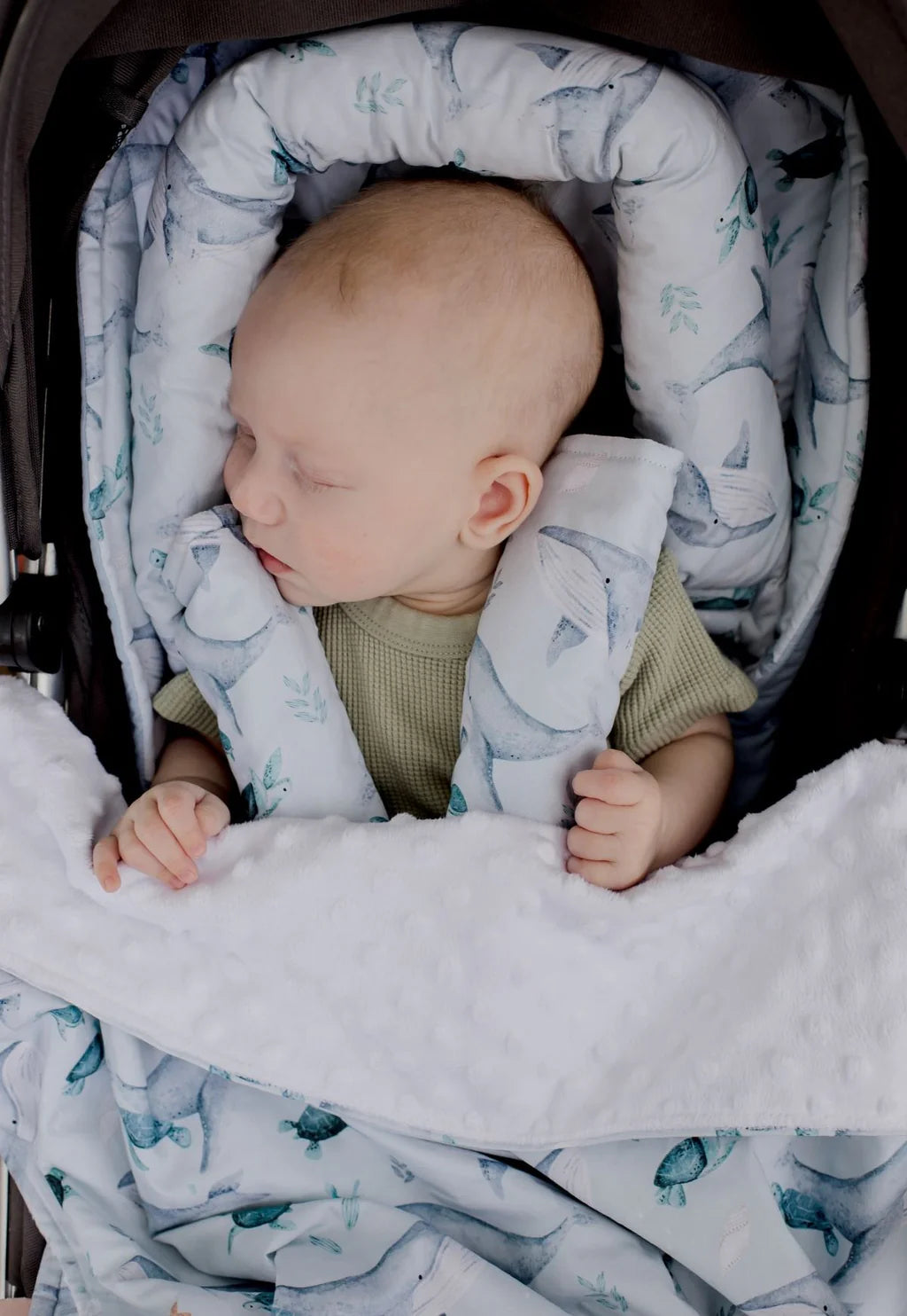 Bambella Designs / Infant Head Support - Turtle Bay