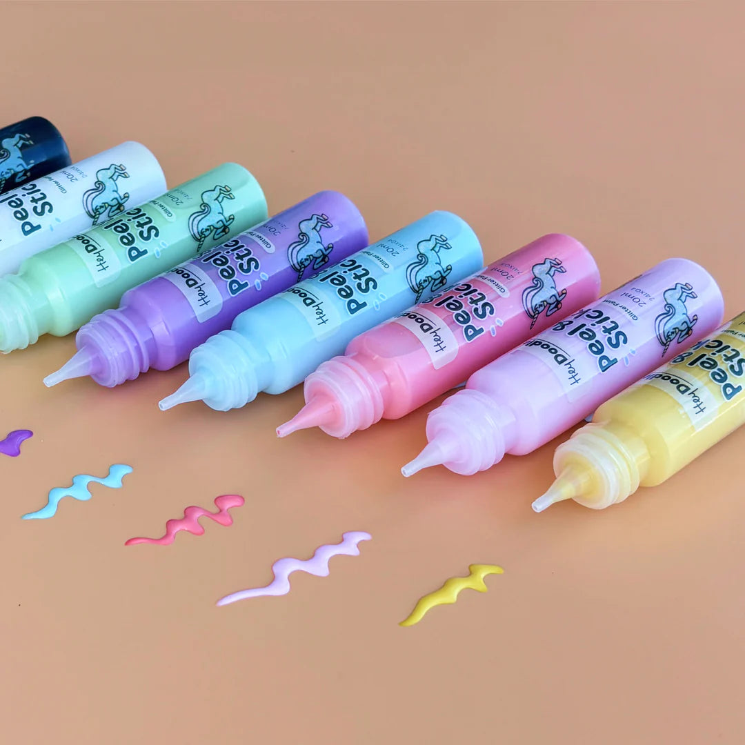 Hey Doodle / Peel & Stick Glitter Paint