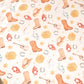Snuggle Hunny / Fitted Cot Sheet - Cowboys