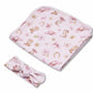 Snuggle Hunny / Jersey Wrap Set - Boots & Bows