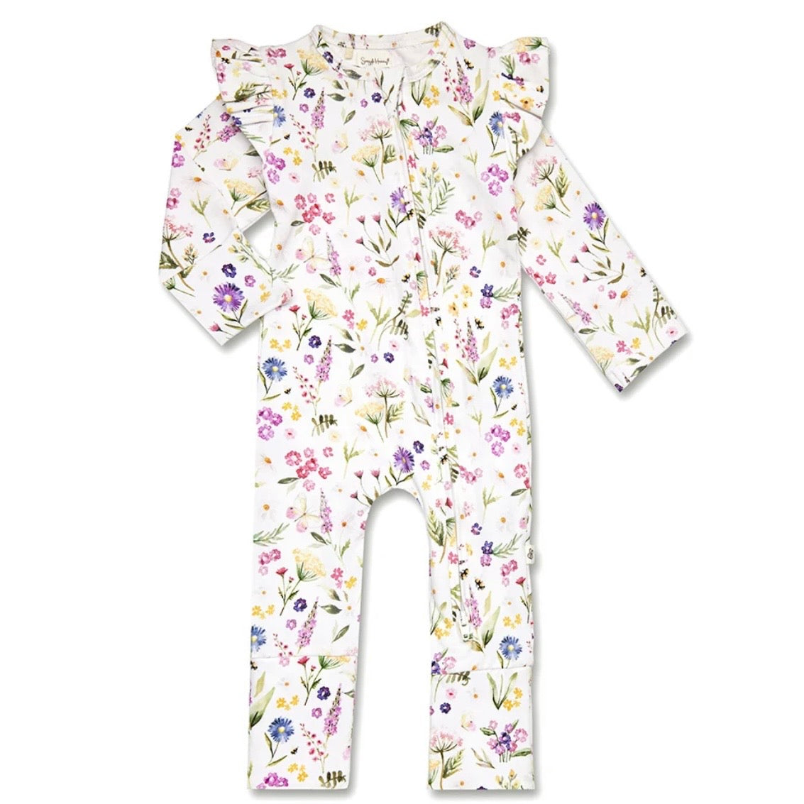 Snuggle Hunny / Snugglesuit Convertible Romper - Gracie