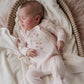 Bebe By Minihaha / Nancy Velour LS Zip Onesie