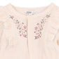 Bebe By Minihaha / Flossy Embroidered Velour Romper
