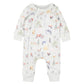 Bebe By Minihaha / Chester Print LS Zip Romper