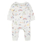 Bebe By Minihaha / Chester Print LS Zip Romper