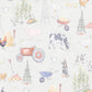 Bebe By Minihaha / Chester Print LS Zip Romper