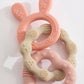 Playground / Silicone Bunny Teether - Pink