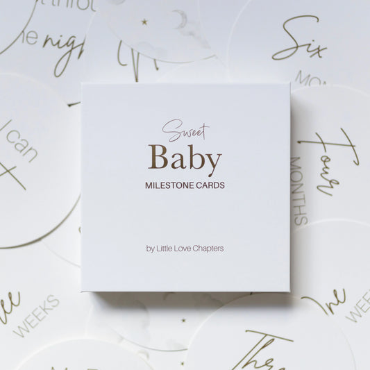 Little Love Chapters / Sweet Baby Milestone Cards