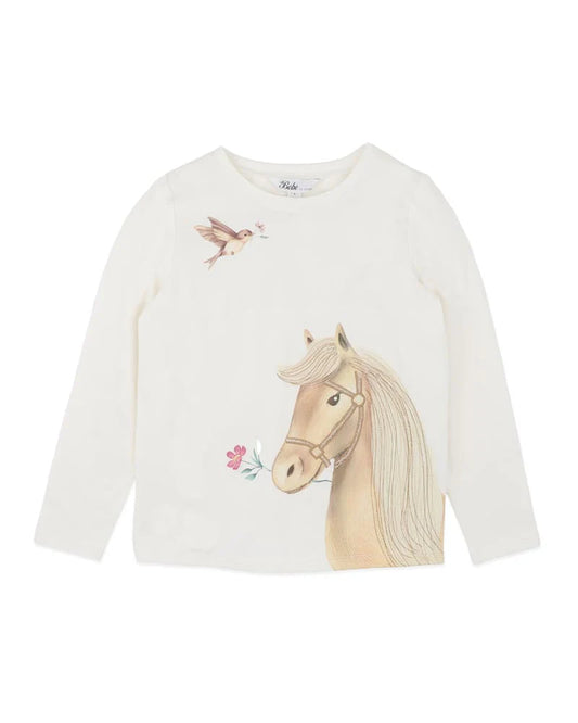 Bebe By Minihaha / Winnie Horse Organic LS Tee