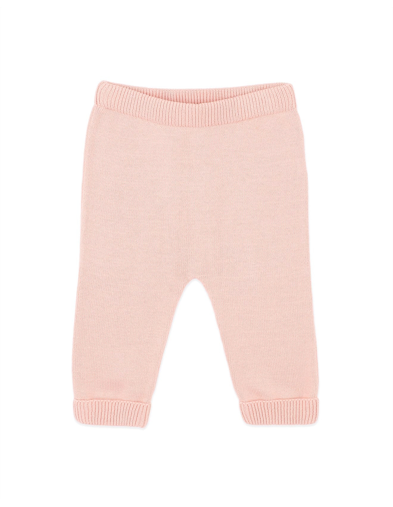 Bebe By Minihaha / Gemma Organic Knitted Leggings - Vintage Rose