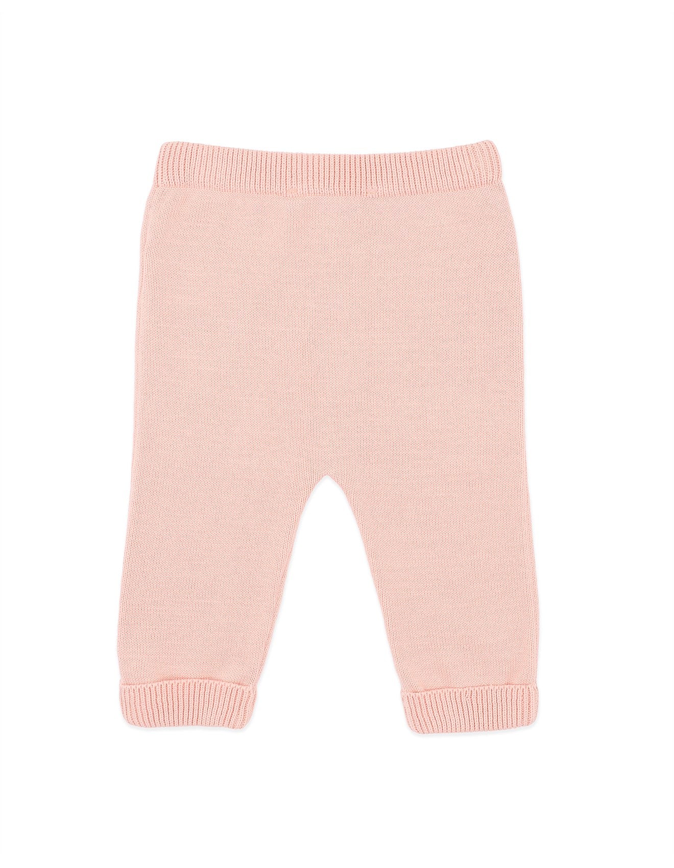 Bebe By Minihaha / Gemma Organic Knitted Leggings - Vintage Rose