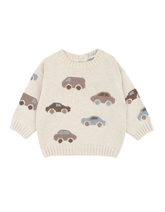 Bebe By Minihaha / Alvin Automobile Knitted Jumper