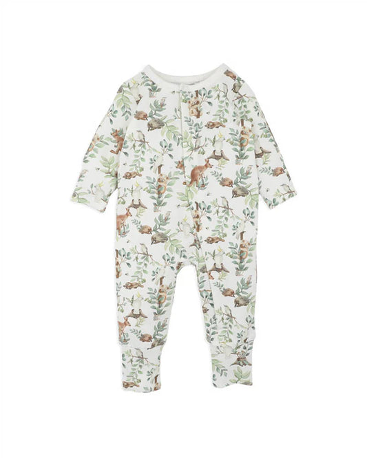Bebe By Minihaha / Charlie Organic LS Zipsuit