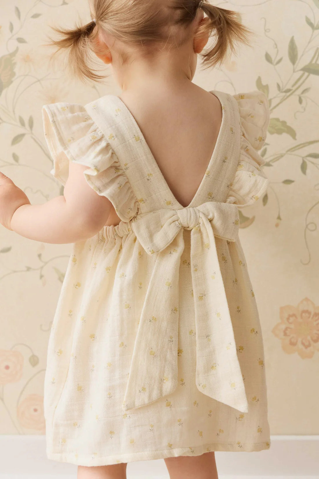 Jamie Kay / Organic Cotton Muslin Brielle Dress - Vintage Ditsy