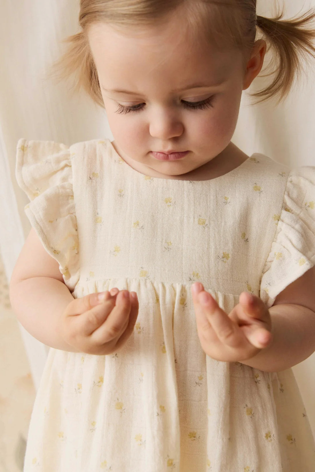 Jamie Kay / Organic Cotton Muslin Brielle Dress - Vintage Ditsy