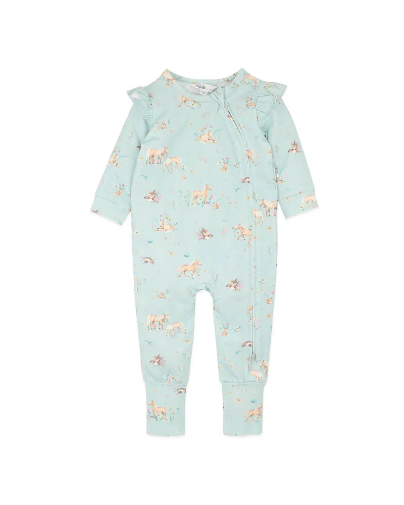 Bebe By Minihaha / Winnie Organic LS Zipsuit
