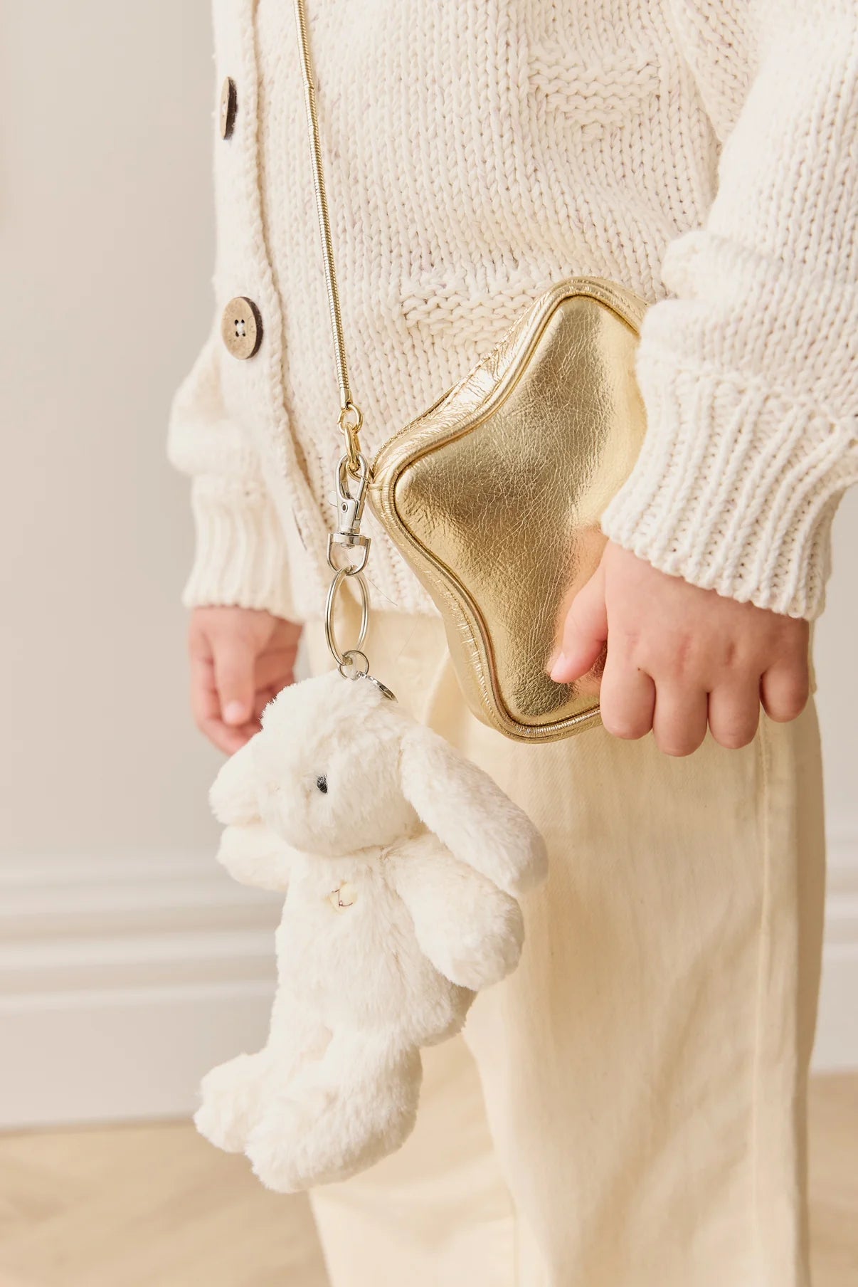 Jamie Kay / Snuggle Bunnies / Penelope Key Charm - Marshmallow