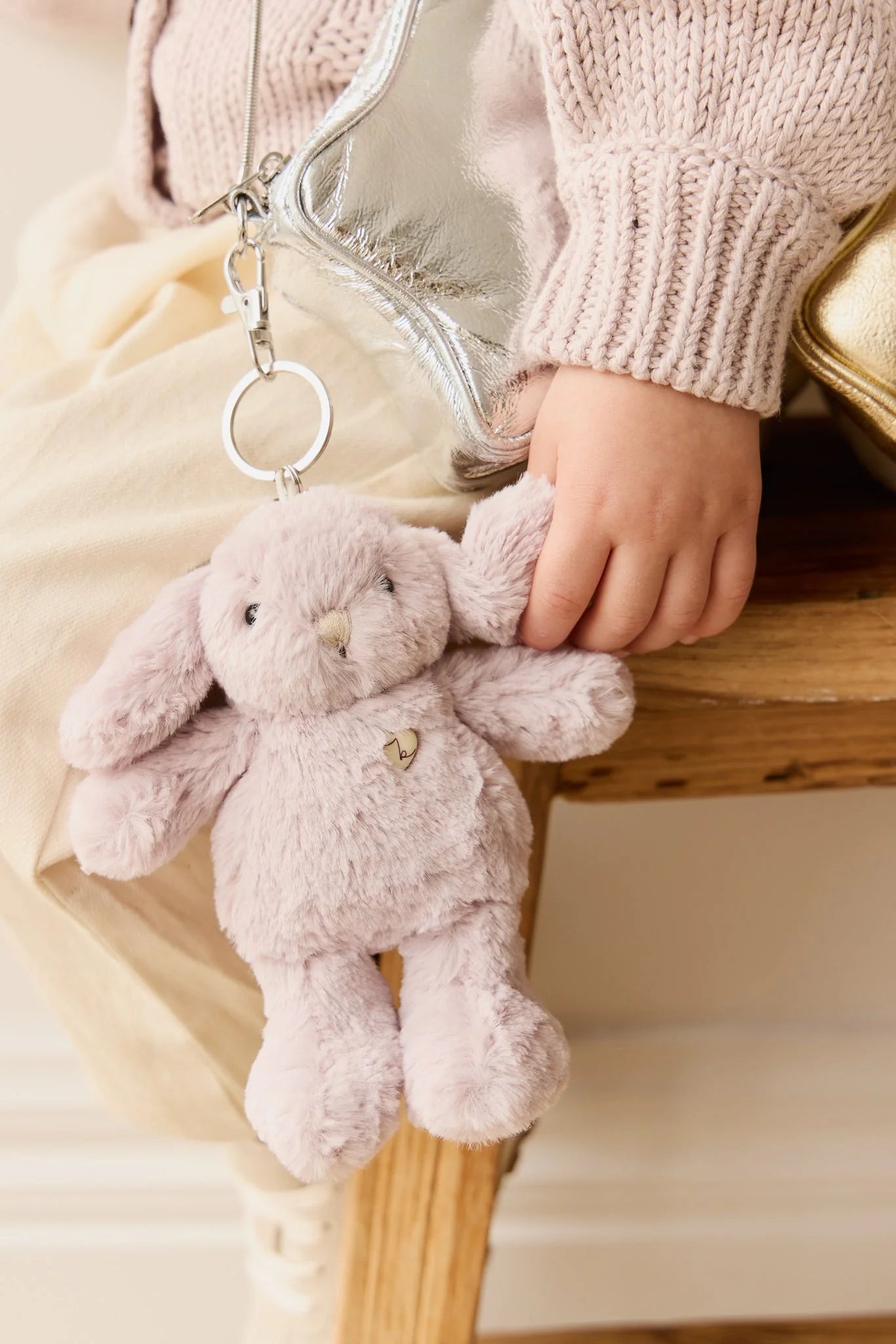 Jamie Kay / Snuggle Bunnies / Penelope Key Charm - Violet