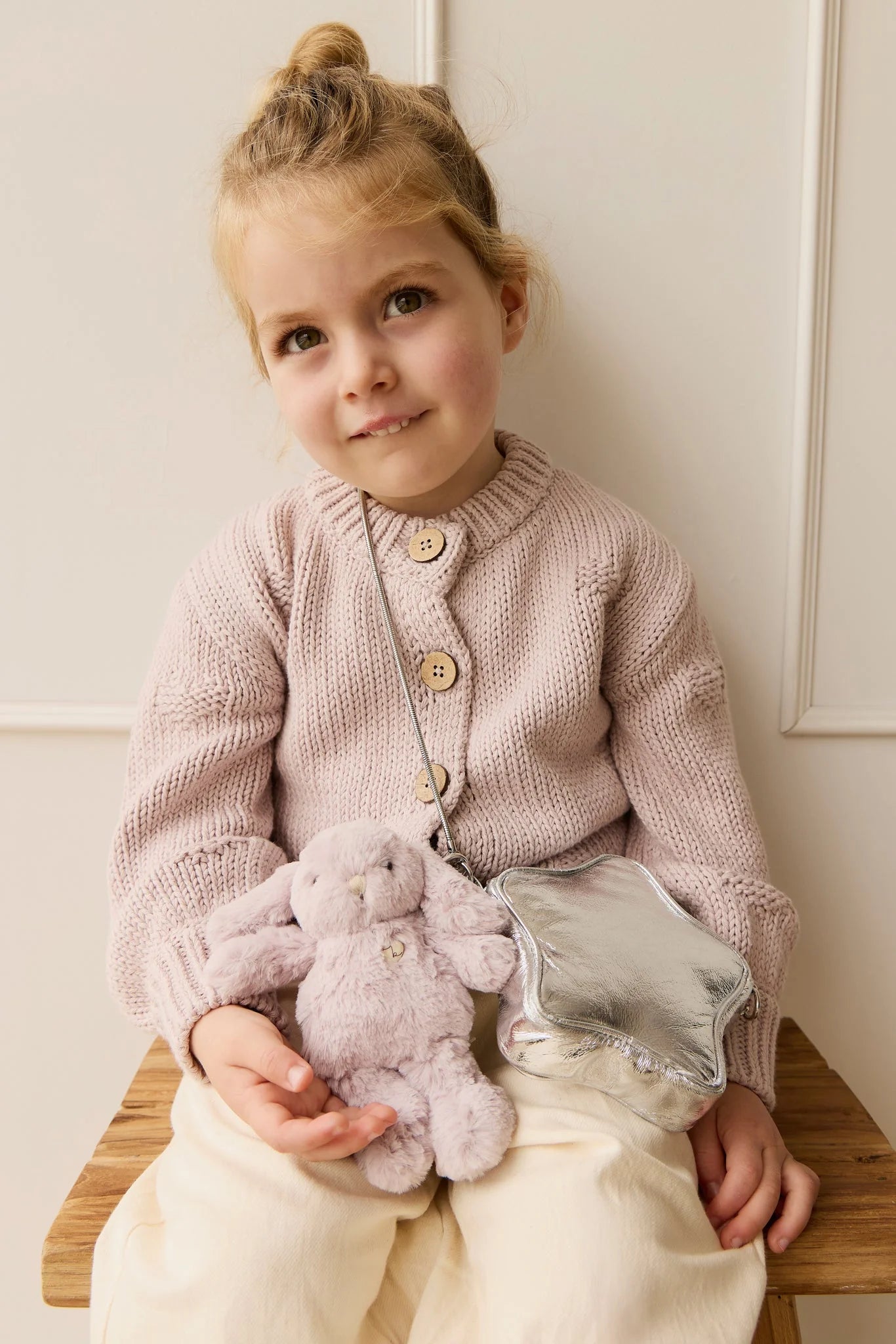 Jamie Kay / Snuggle Bunnies / Penelope Key Charm - Violet