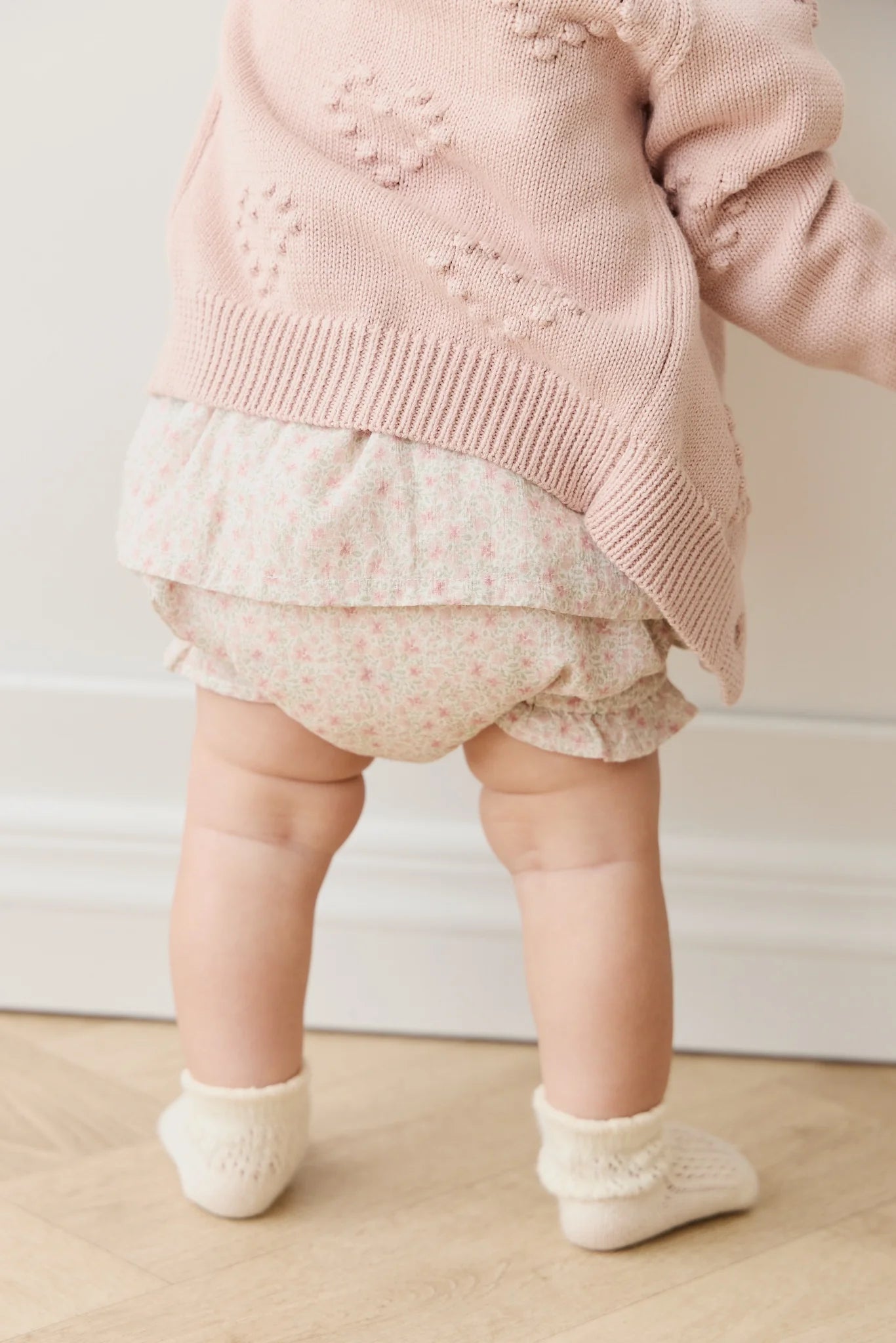 Jamie Kay / Organic Cotton Malia Top & Frill Bloomer Set - Claudette Rose