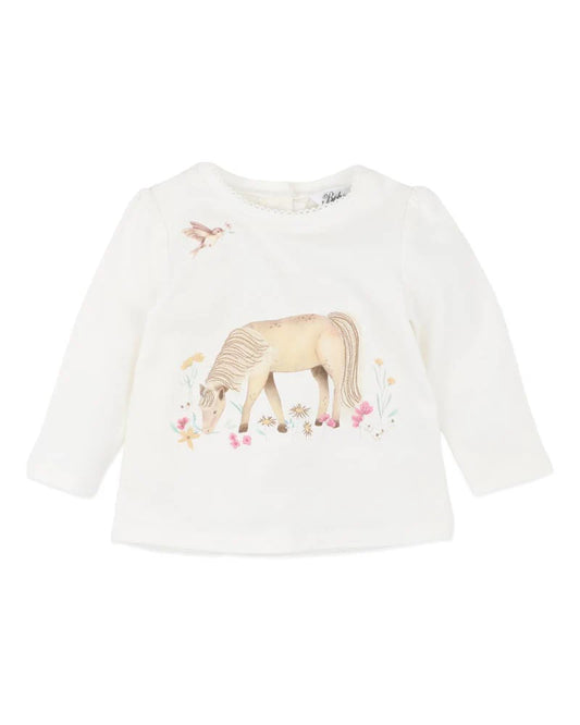 Bebe By Minihaha / Winnie Pony Organic LS Tee