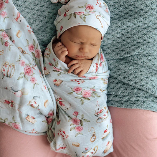 Snuggle Hunny / Muslin Wrap - White Rabbit