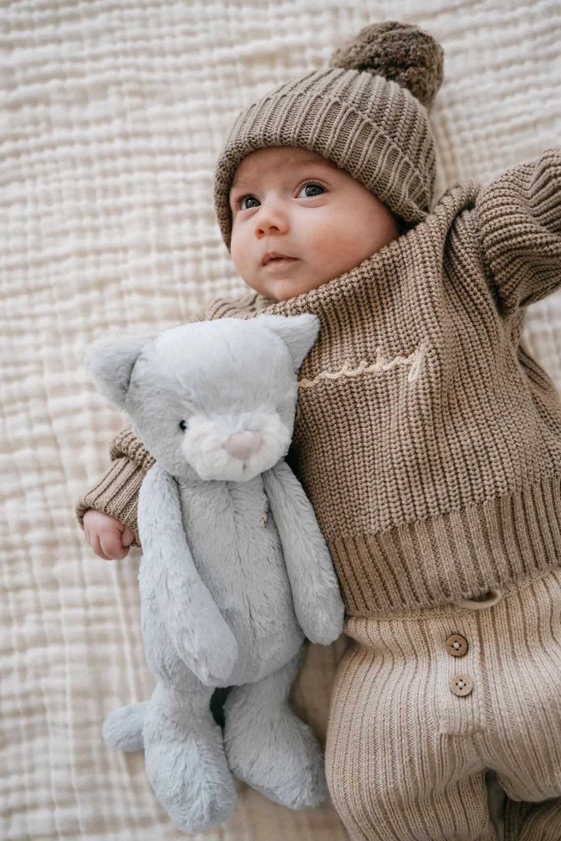 Jamie Kay / Snuggle Bunnies / 30cm Elsie the Kitty - Droplet