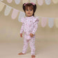 Snuggle Hunny / Snugglesuit Convertible Romper - Alice's Tea Party