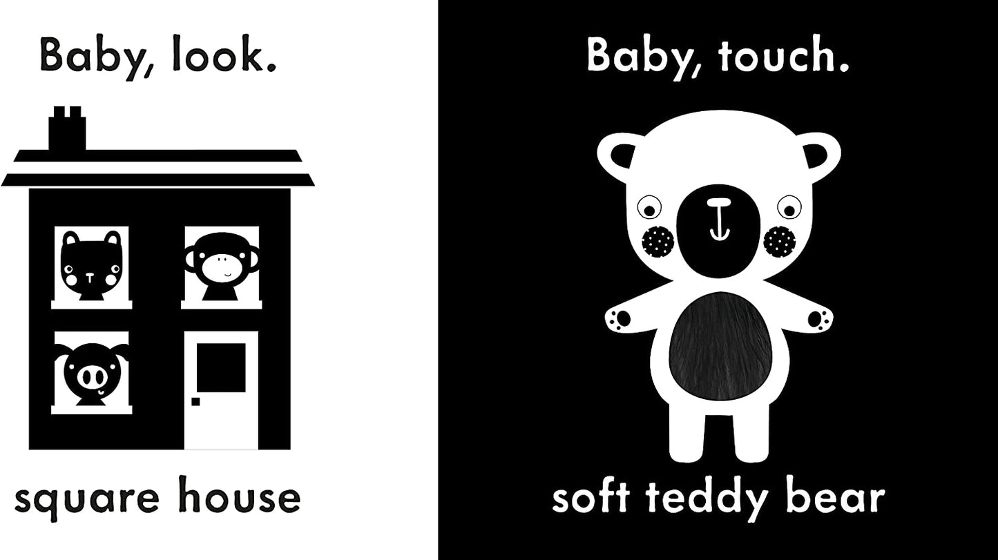Baby Touch / My First Book - Black and White Cloth