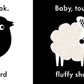 Baby Touch / My First Book - Black and White Cloth