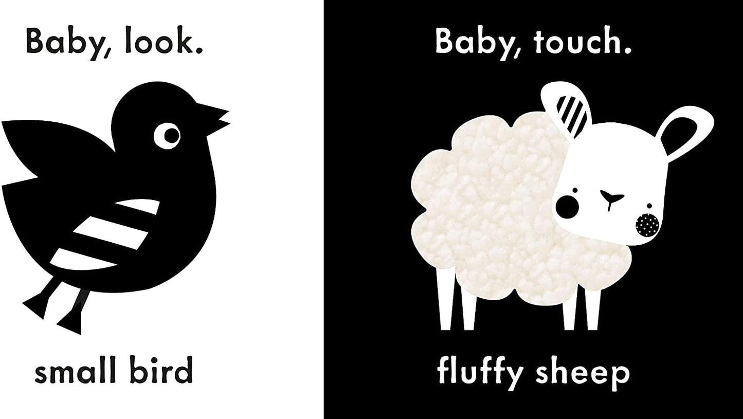 Baby Touch / My First Book - Black and White Cloth