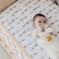 Bambella Designs / Waterproof Fitted Cot Sheet - Oakwood Farm