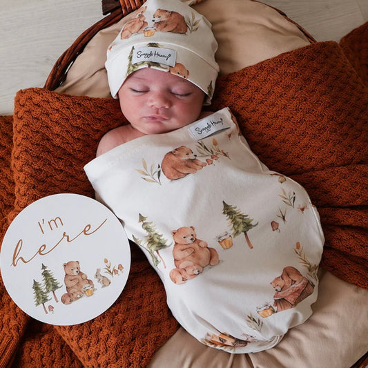Snuggle Hunny / Snuggle Swaddle Set - Bears