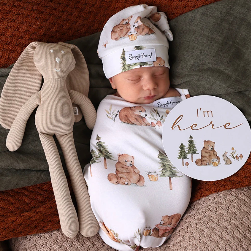 Snuggle Hunny / Snuggle Swaddle Set - Bears