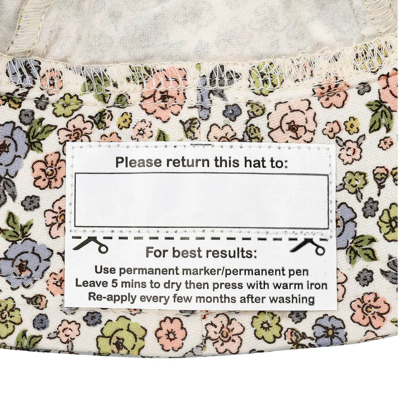Bedhead Hats / Ponytail Bucket Sun Hat - Floret