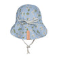 Bedhead Hats Heritage / Lounger Flap Sun Hat - Daisy