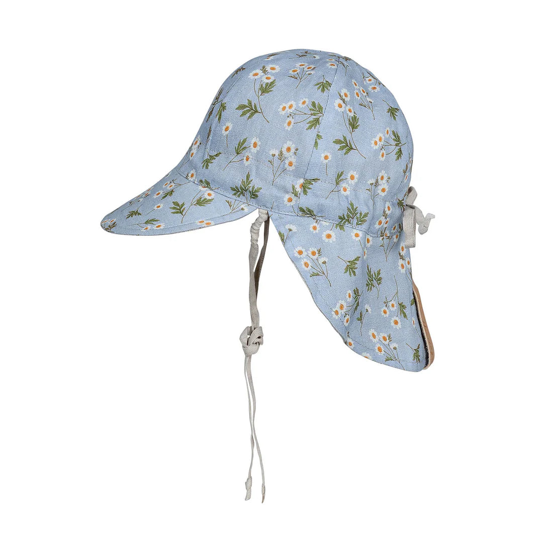 Bedhead Hats Heritage / Lounger Flap Sun Hat - Daisy
