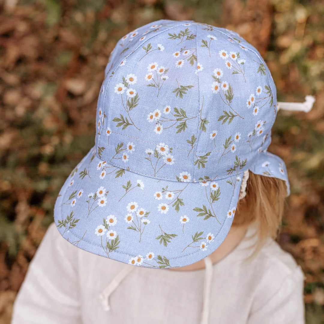Bedhead Hats Heritage / Lounger Flap Sun Hat - Daisy