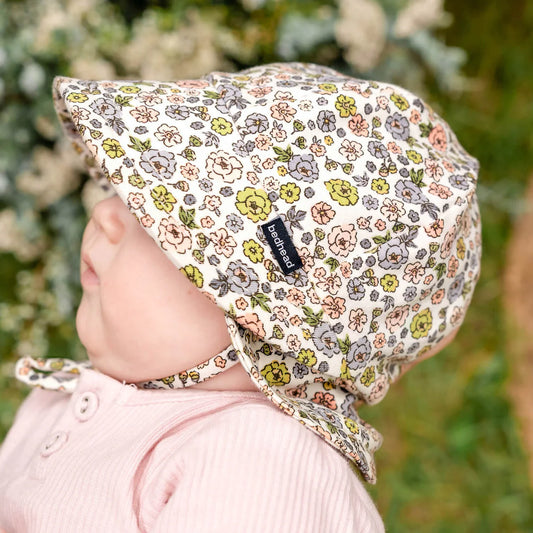 Bedhead Hats / Legionnaire Flap Sun Hat - Floret