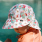 Bedhead Hats / Swim Legionnaire Flap Beach Hat - Hibiscus