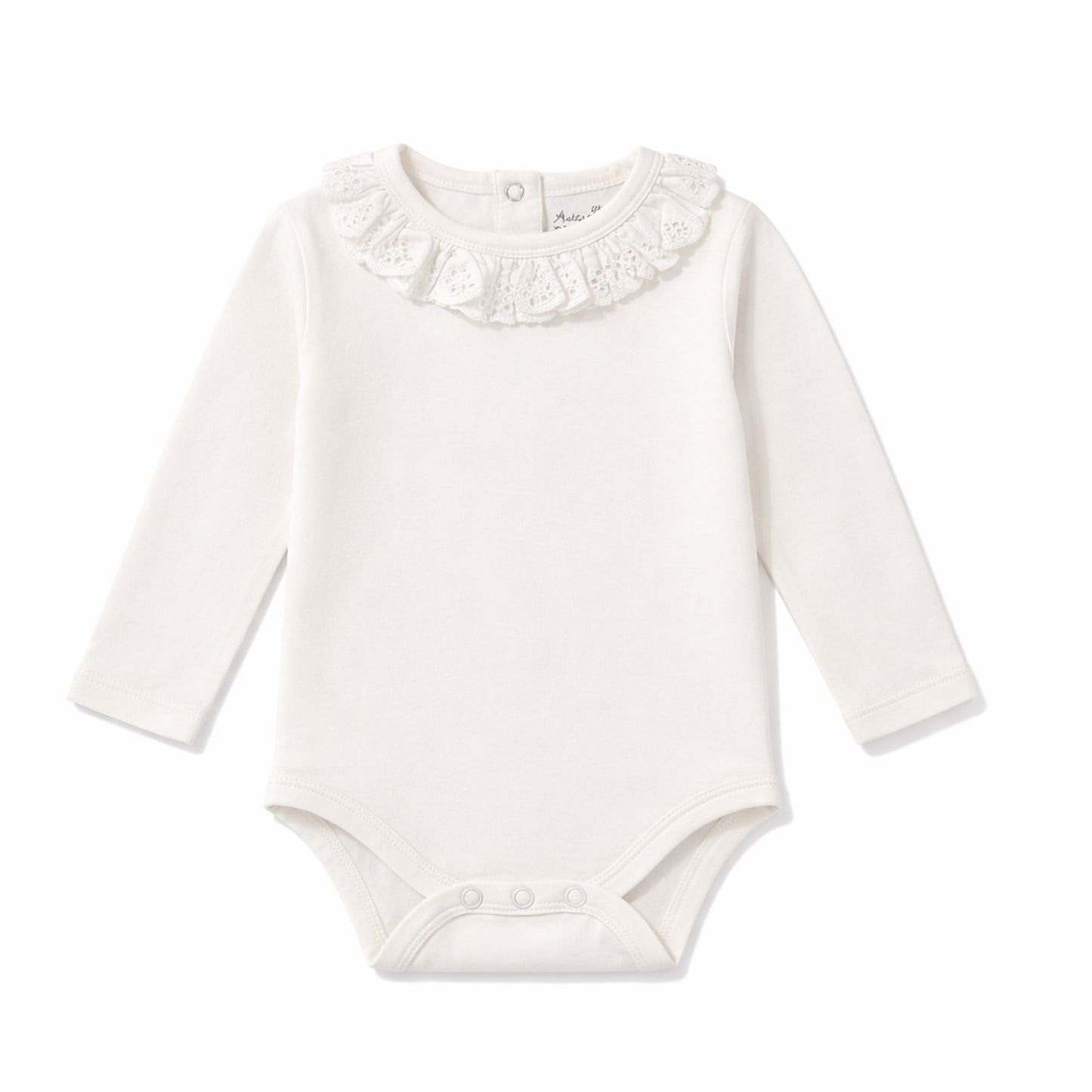 Aster & Oak / Coconut Ruffle Onesie