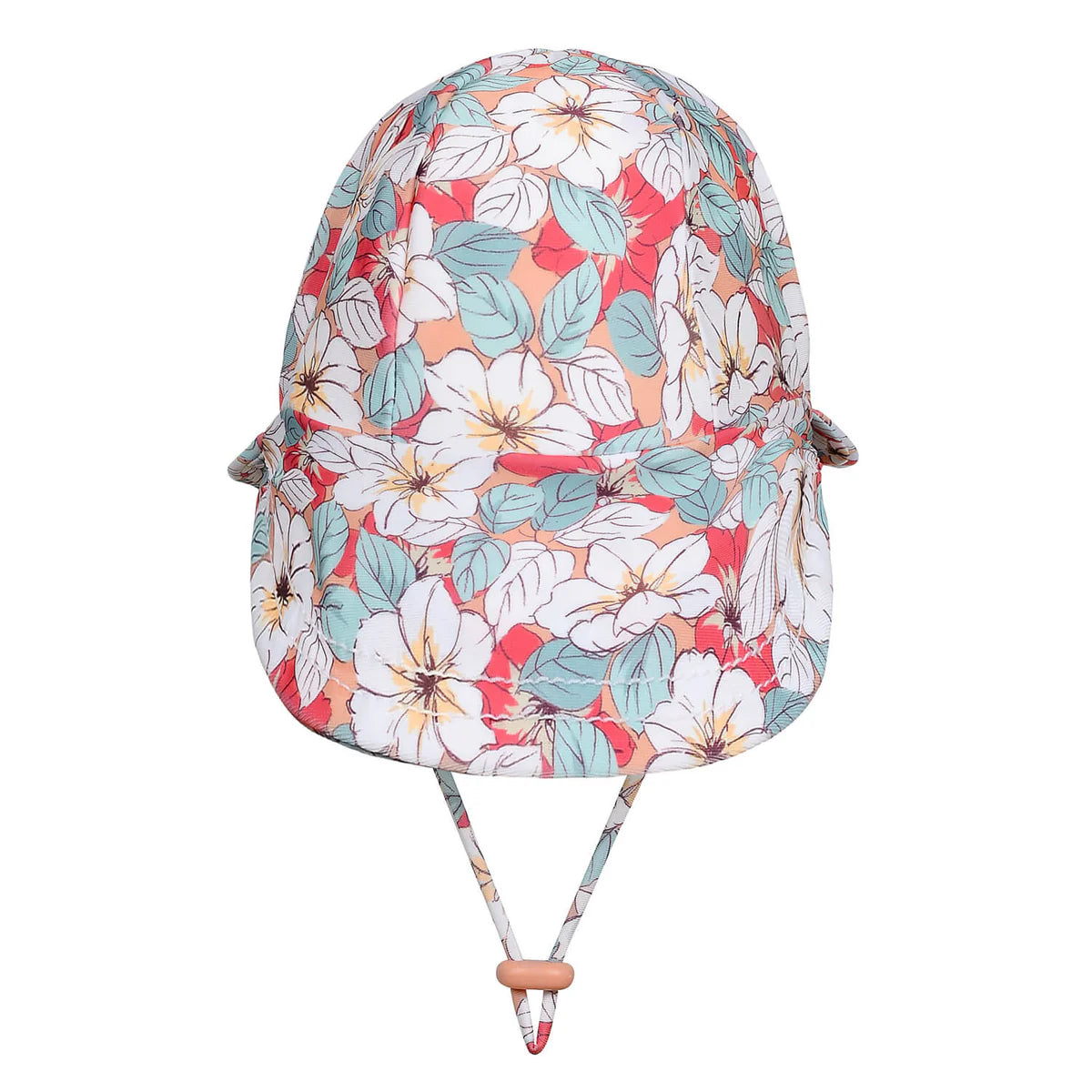 Bedhead Hats / Swim Legionnaire Flap Beach Hat - Hibiscus