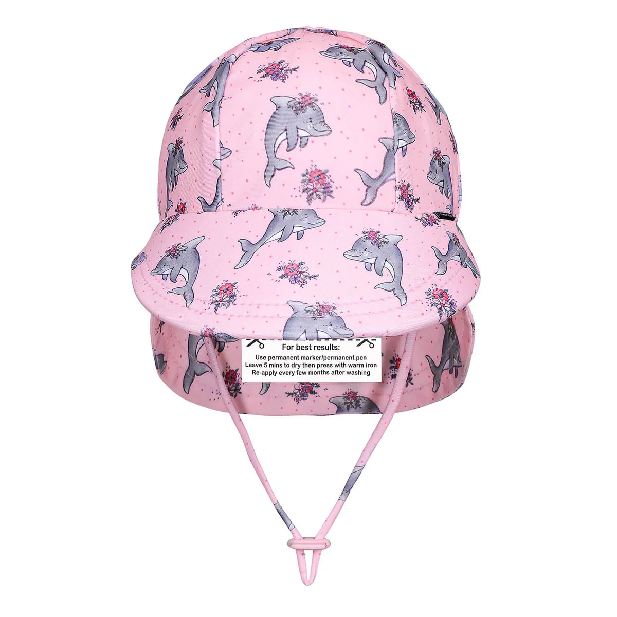 Bedhead Hats / Swim Legionnaire Flap Beach Hat - Dolphin