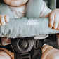 Bambella Designs / Pram Bar Covers - Sage Sunshine