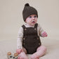 Aster & Oak / Espresso Cable Knit Romper