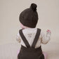 Aster & Oak / Espresso Cable Knit Romper