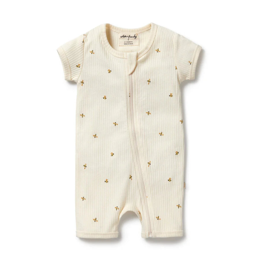 Wilson & Frenchy / Bee Mine Organic Boyleg Zipsui