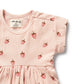 Wilson & Frenchy / Strawberry Kisses Organic Dress